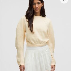 Lululemon scuba cropped crewneck